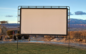 Large Outdoor Movie Screen Rental