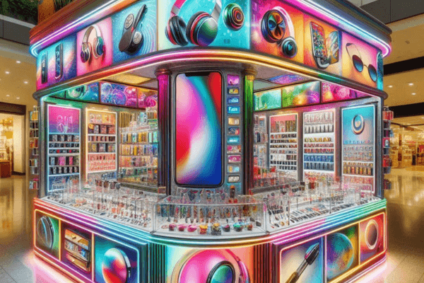 KIOSK display rental in florida